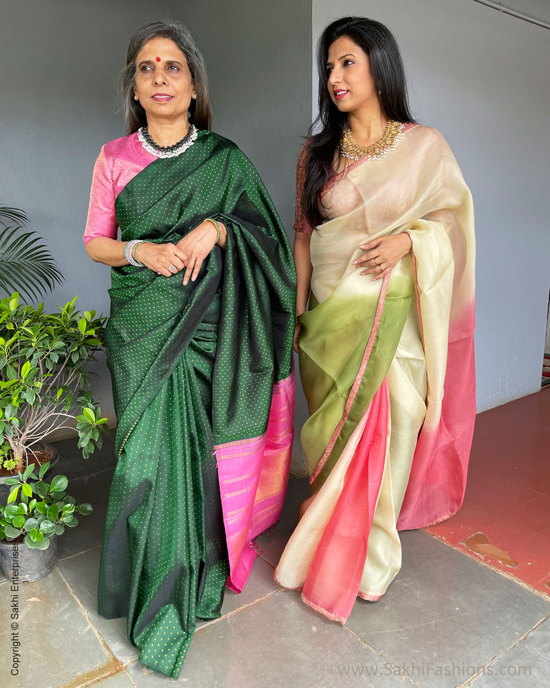 EE-S42777 Shaded Organza sari – sakhifashions