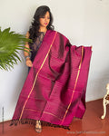 EE-S43418 Magenta Kanchi Dupatta