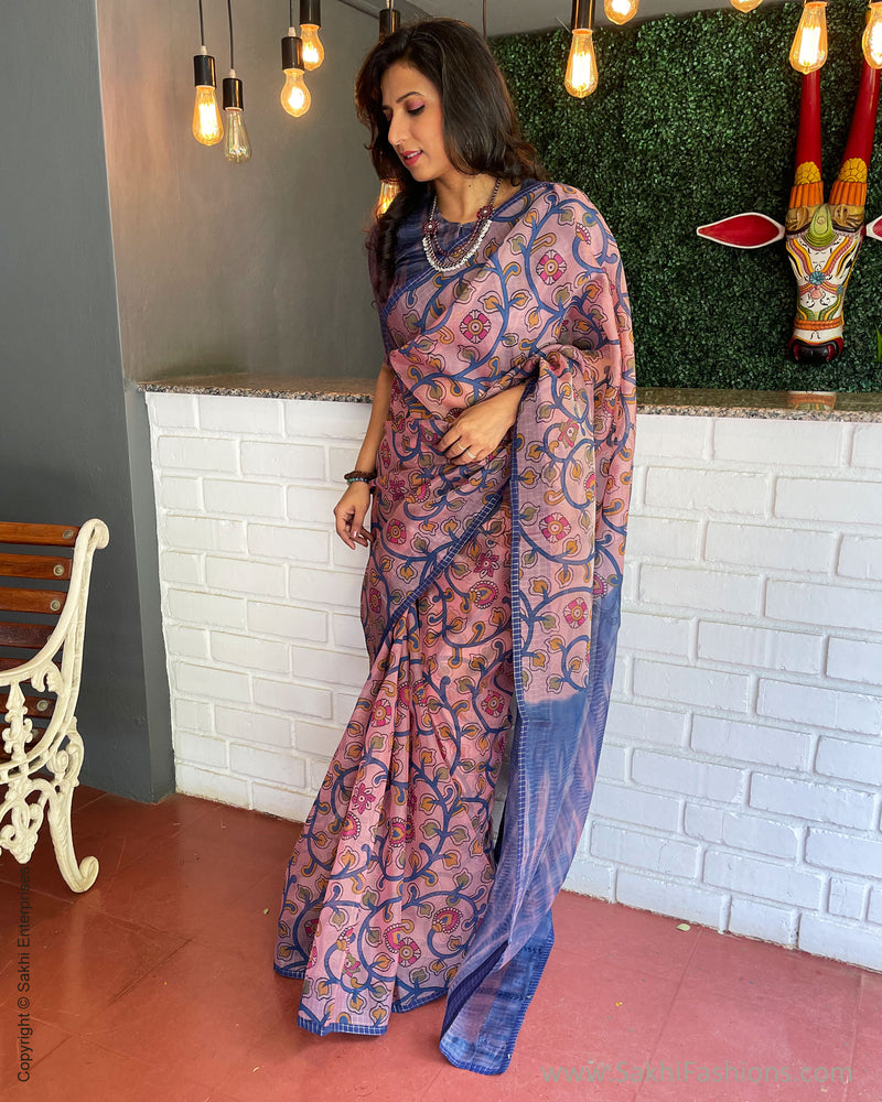 EE-S43555 Organza Kalam sari