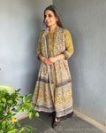 EE-S46170 Yellow Kota Salwar