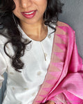 EE-S43418D Pink Kanchi Dupatta