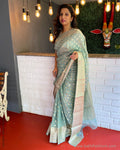 EE-S44108 Mint Silk Kota