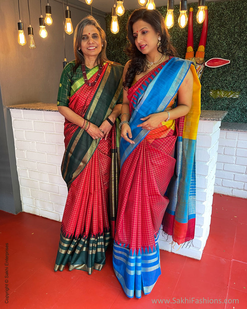 EE-S46140 Raw silk saree