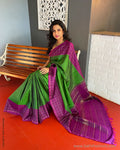 EE-S45180 Green Kanchi sari
