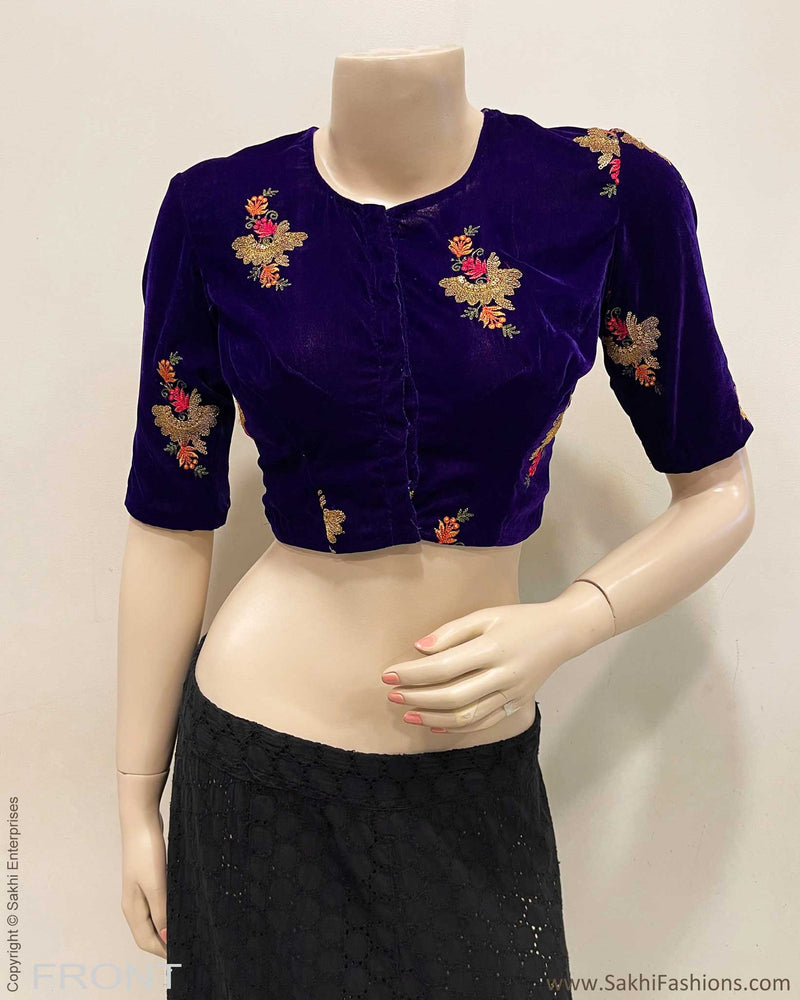 BL-R48106 Velvet Blouse