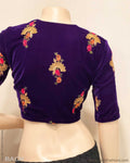BL-R48106 Velvet Blouse