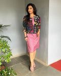EE-S48073 Reversible Kalamkari Jacket