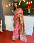 EE-S47360 Pink Kanchi Cutwork