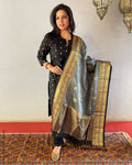 EE-S47763 Grey Dupatta