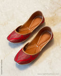 AC-S48562 Red Banarsi Slide