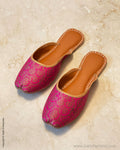 AC-S48576 Pink Banarsi Slide