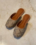 AC-S48577 Beige Banarsi Slide