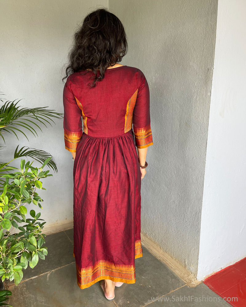 Buy Maroon Evening Gown Online In India - Etsy India