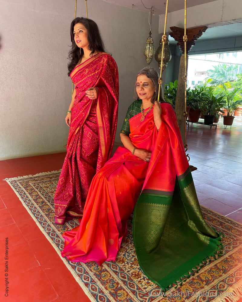 EE-S46932 Pink Rajkot Sari