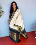 EE-S51860 Cream Kanchi Dupatta