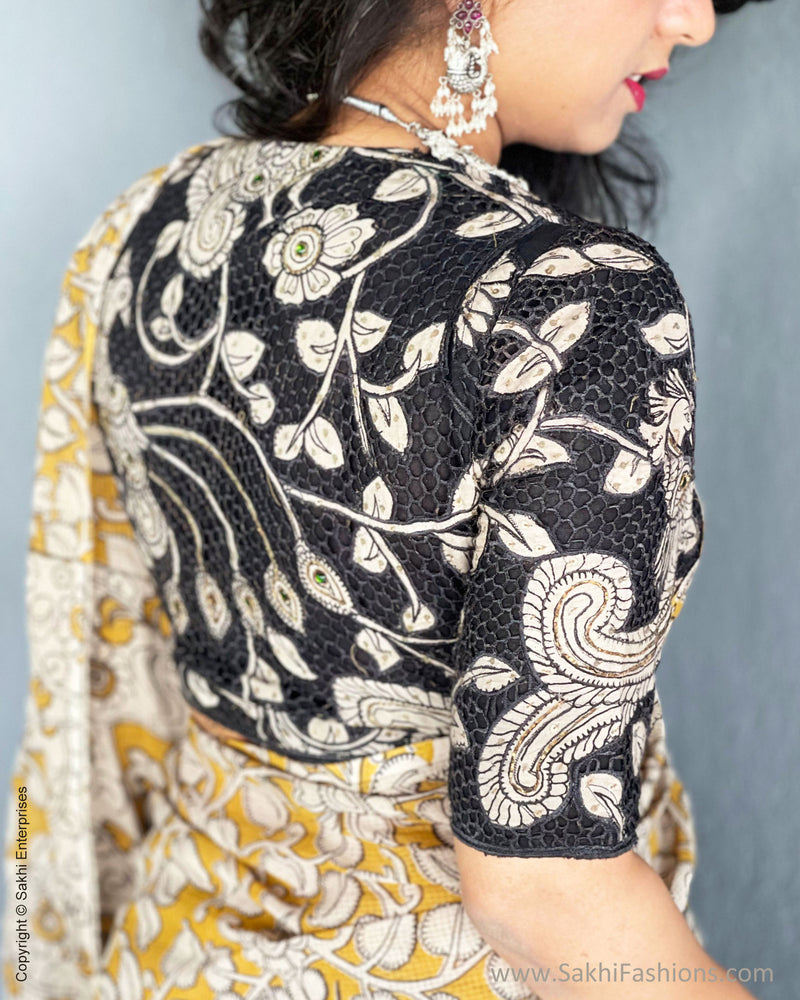 BL-S10205E Black Cutwork Rblouse