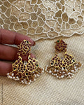 ASDS-52433 Silver Gold Earring
