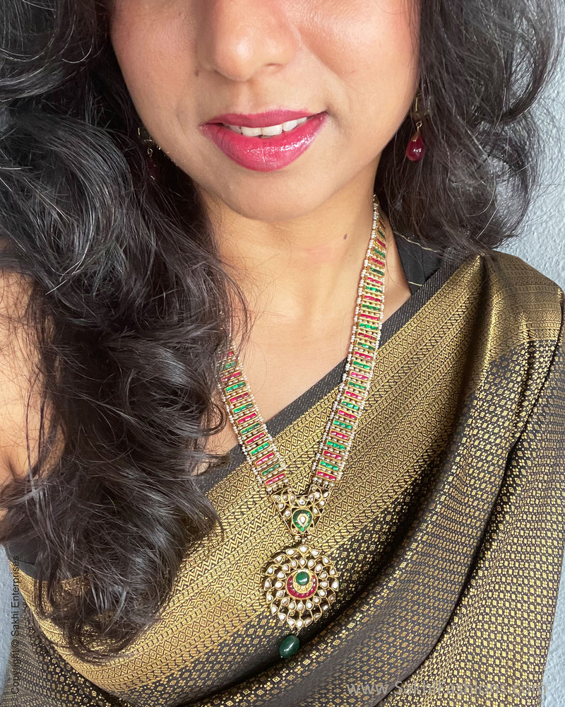 EE-S41830 Black Banarsi Saree