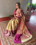 EE-S53160 Paithani Banarsi Sari