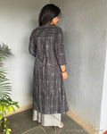 EE-S53259 Grey Cotton silk Pant