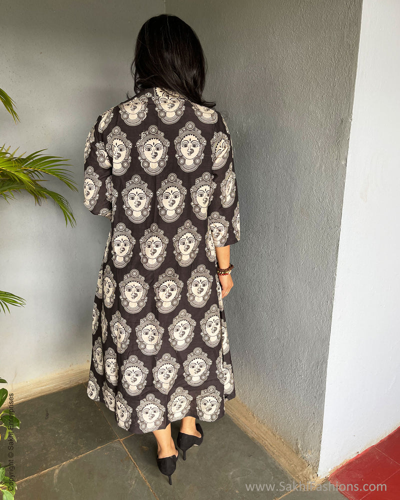 EE-S56216 Black Devi Kalam Jacket