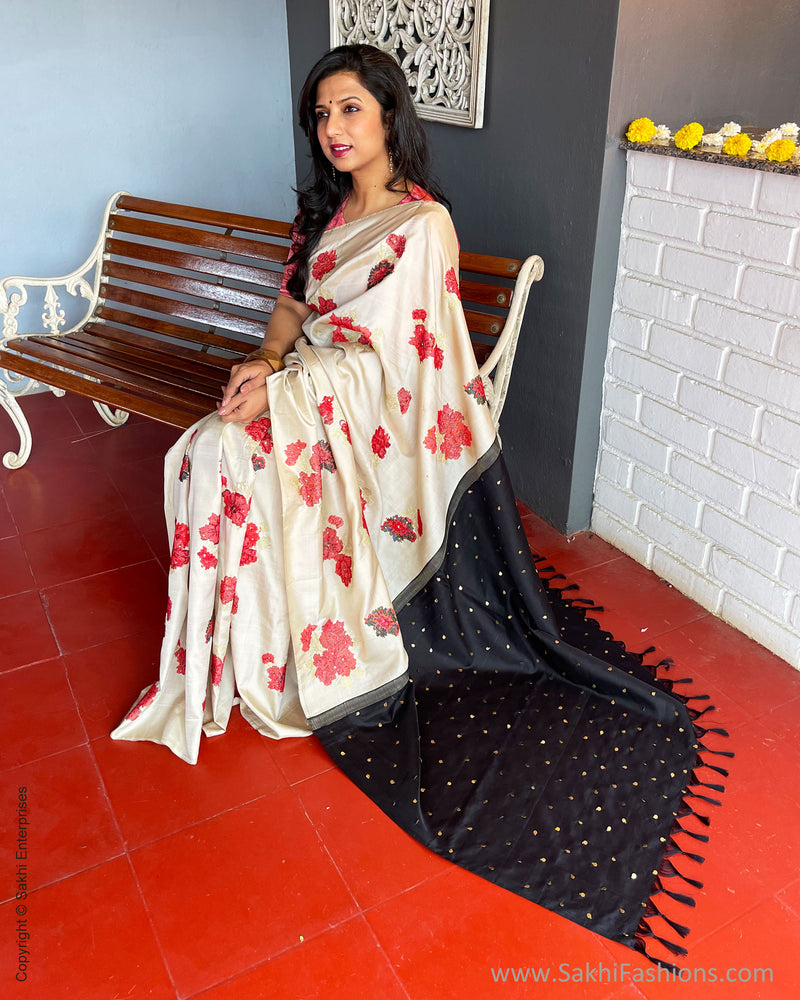 EE-S55383 Floral Kanchi sari