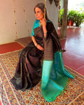 EE-S53732 Black Aqua Kanchi