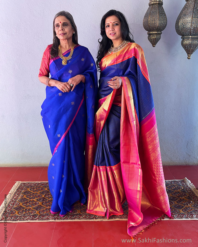 EE-S57334 Blue Kora Kanchi