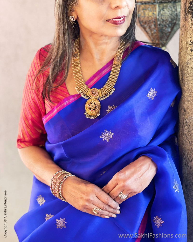 EE-S57334 Blue Kora Kanchi
