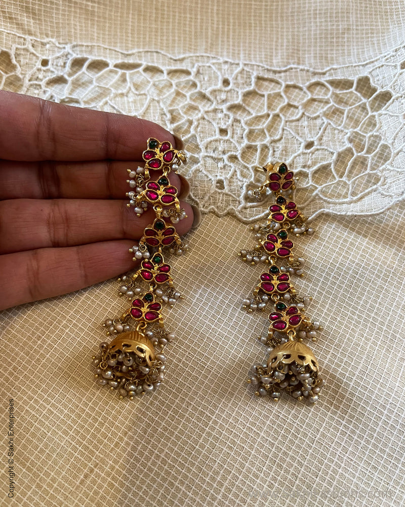 ASDS-57776 Ruby Earring