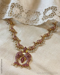 ASDS-58277 Statement Fish Necklace