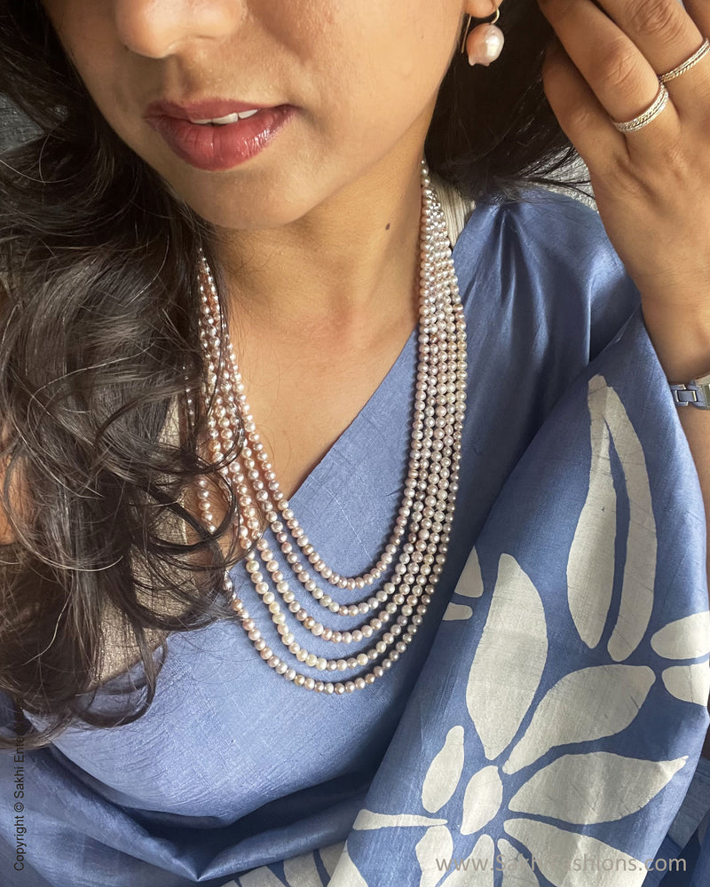 EE-S59368 Blue Batik Sari