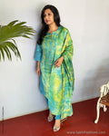 EE-V00586 Green Tussar Salwar