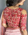 BL-S11904 Kalam Silk Blouse