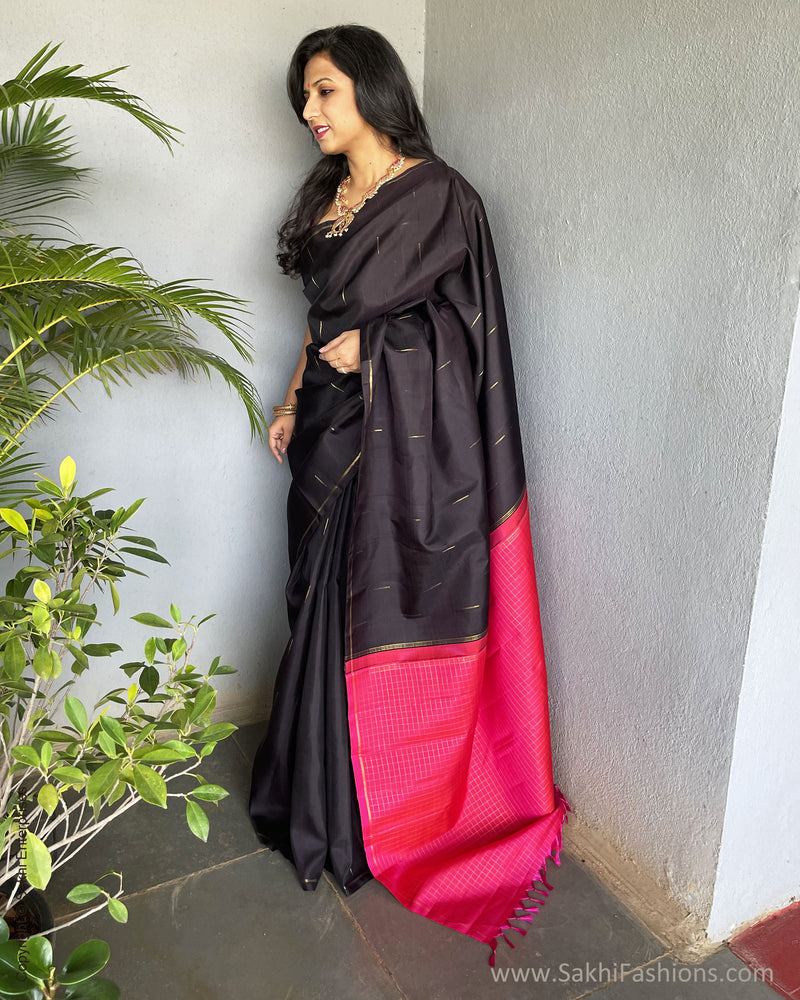 EE-V00482 Black Raindrop Kanchi