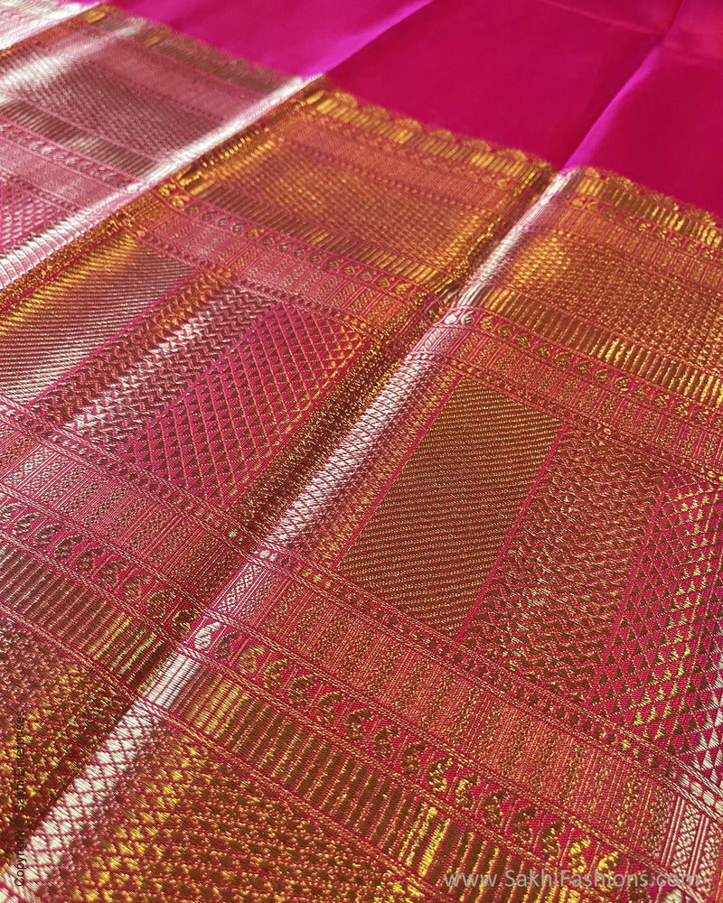 BL-F30322P Pink Kanchi Blouse