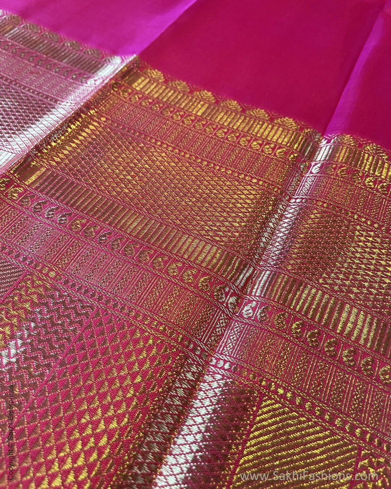 BL-F30322P Pink Kanchi Blouse