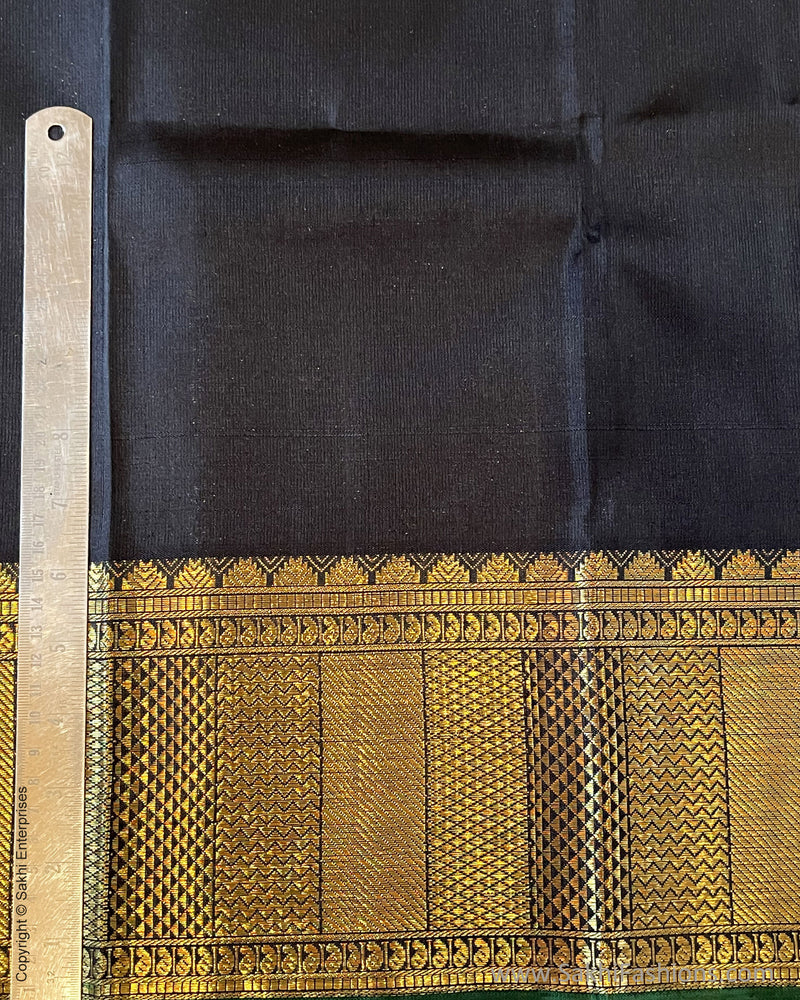 BL-V01262 Black Kanchi Blouse