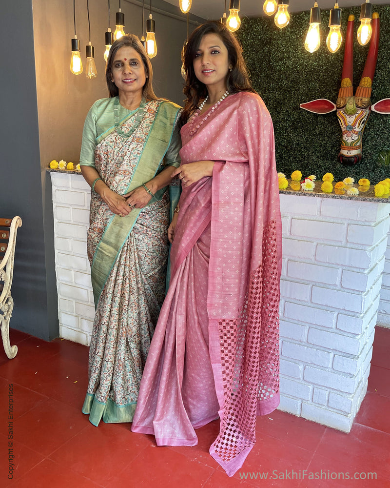 EE-V00992 Paisley Tussar Sari