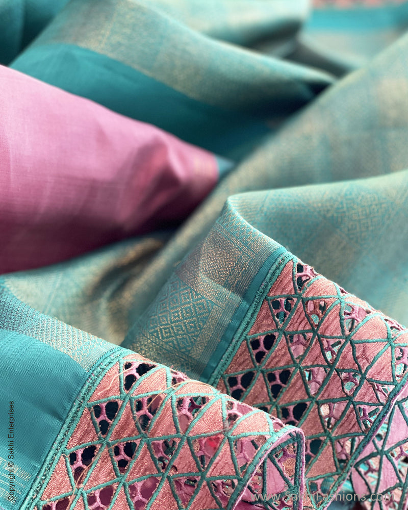 EE-V01031 Kanchi Cutwork Saree