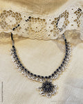 AS-V01307 Reversible Silver Mala