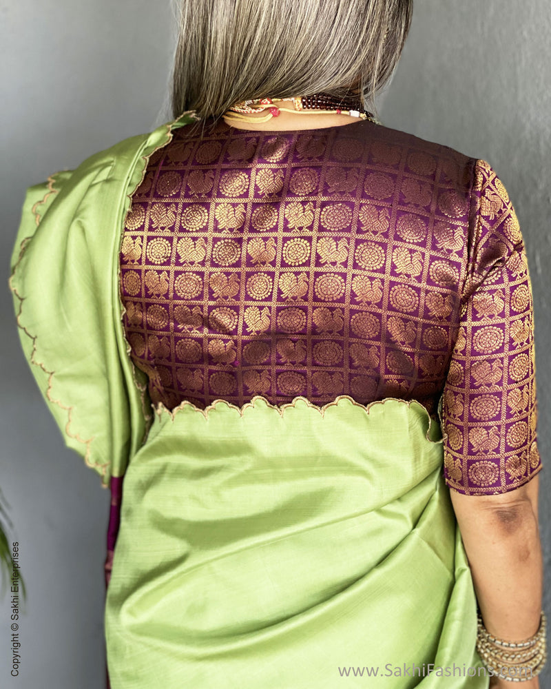 BL-R53016R Kanchi Blouse Fabric