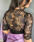 BL-0052 Black Lace Blouse