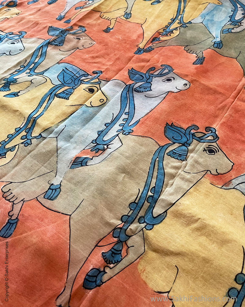 BL-V02540 The Cow Kalamkari