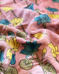 BL-V02534 Lilac Silk Kalamkari