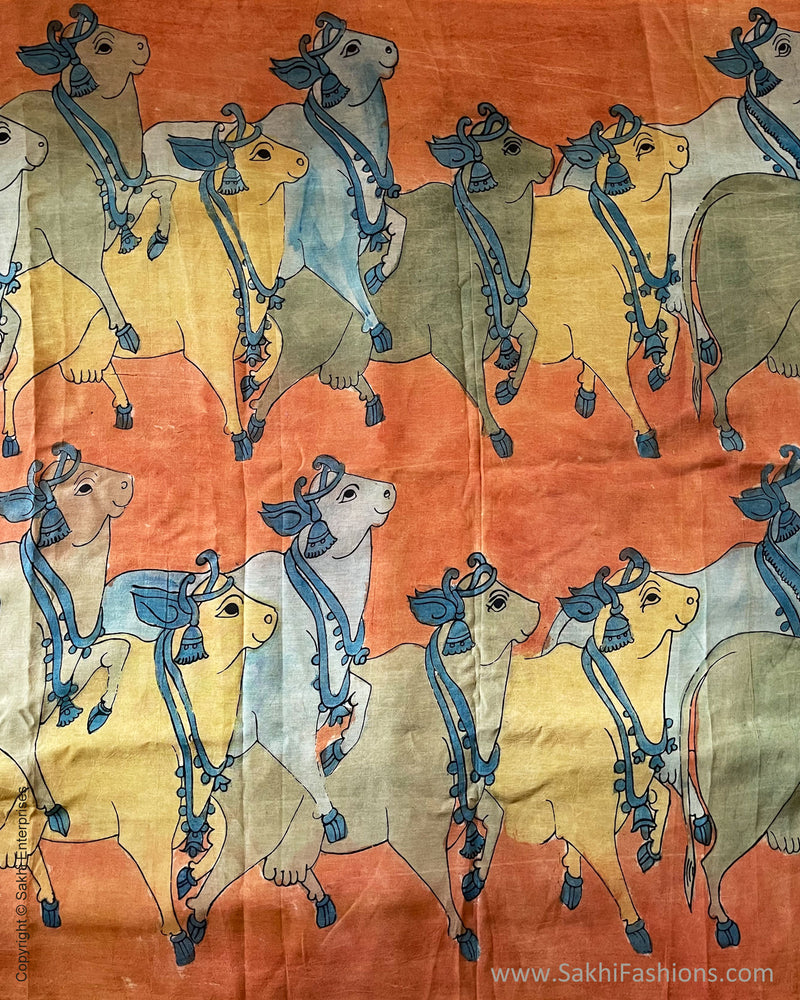 BL-V02540 The Cow Kalamkari
