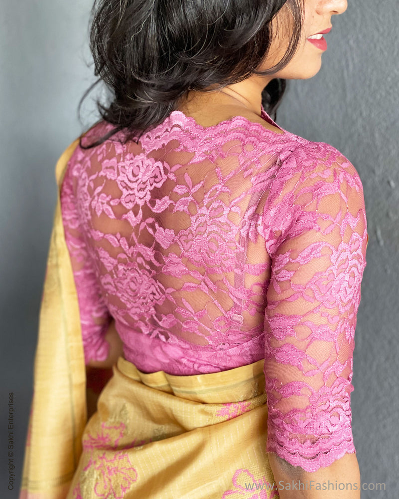 DRBL-7946 Pink Lace RBlouse