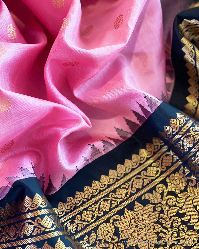 EE-V03246 Pink Gadwal Sari