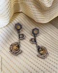 AS-V62703 Pearl Silver Earring