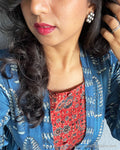ASDS-14843 Floral Silver studs